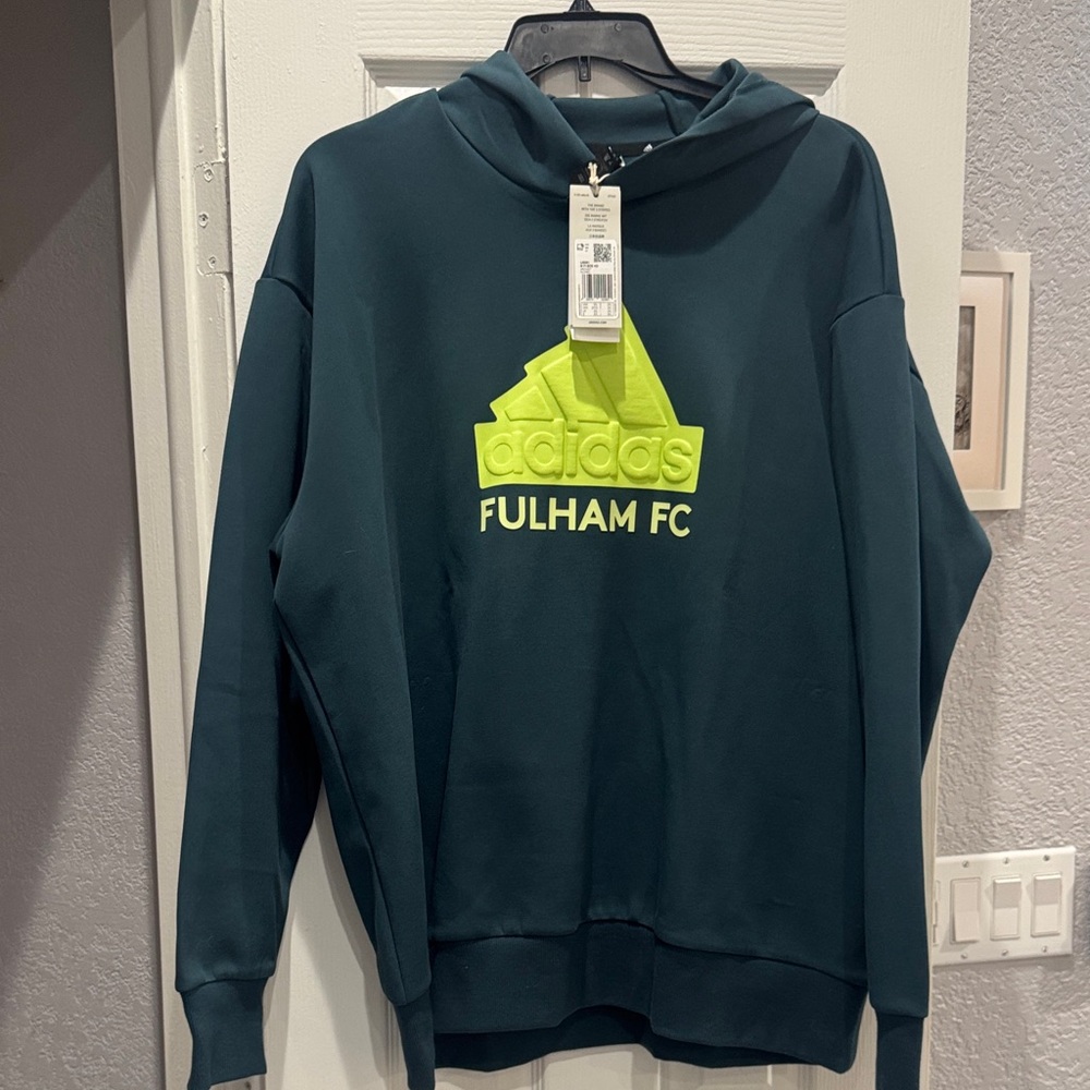 Adidas Fulham FC Dark Green Hoodie